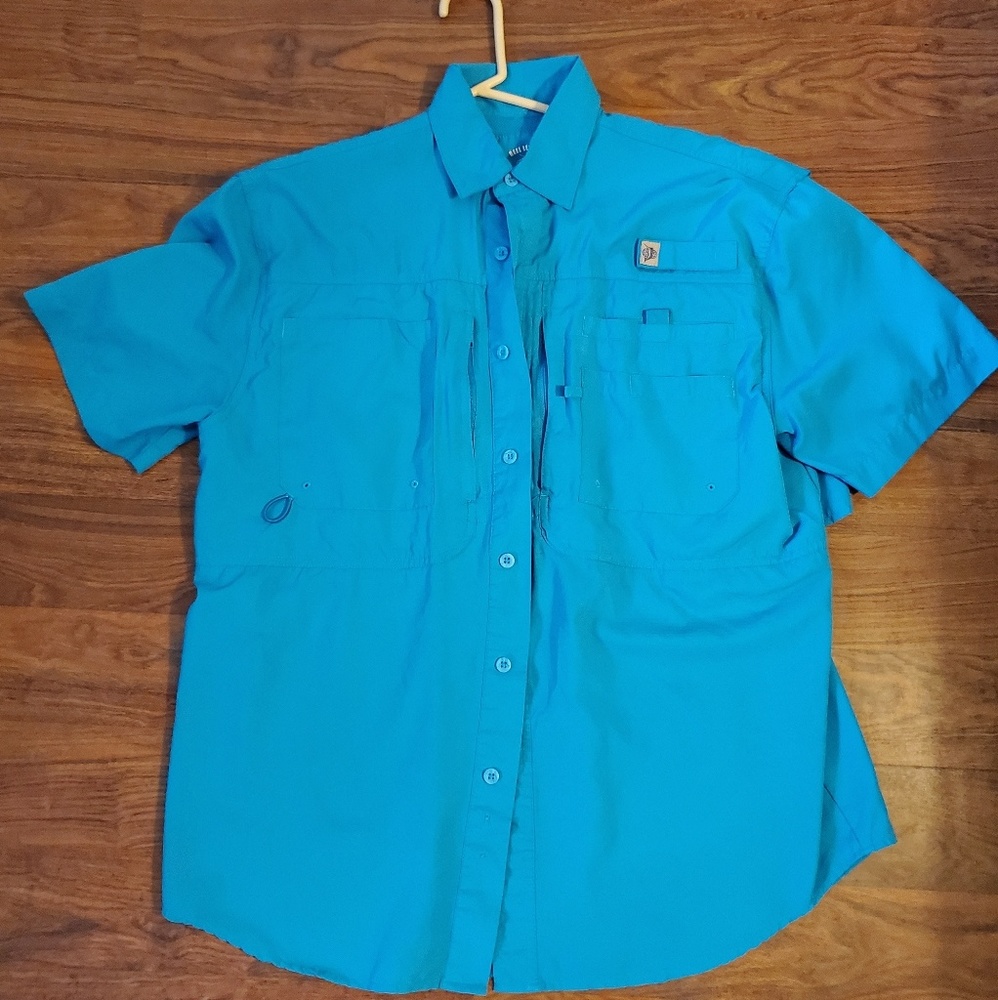 Reel Legends Short Sleeve Button Down